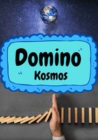 Domino - Kosmos gra PDF dla dzieci - edu - skarbnica.pl