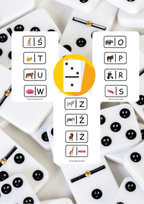 Domino - Literkowe zwierzęta PDF - edu - skarbnica.pl