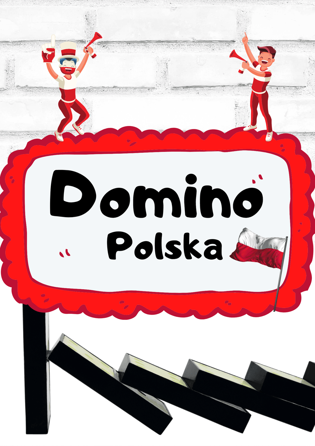 Domino - Polska gra PDF dla dzieci - edu - skarbnica.pl