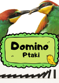 Domino - Ptaki gra PDF dla dzieci - edu - skarbnica.pl