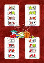 Domino - Sport gra PDF dla dzieci - edu - skarbnica.pl