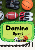 Domino - Sport gra PDF dla dzieci - edu - skarbnica.pl