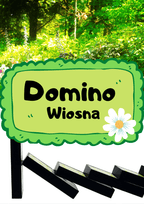 Domino - Wiosna gra PDF dla dzieci - edu - skarbnica.pl