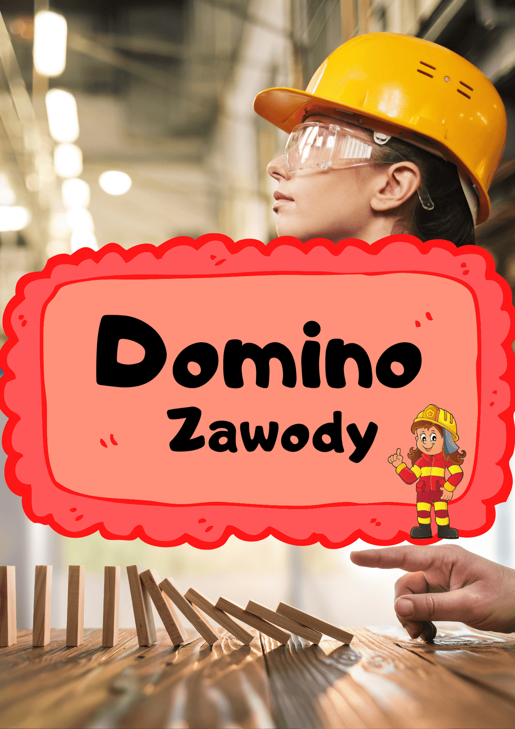 Domino - Zawody gra PDF dla dzieci - edu - skarbnica.pl