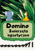 Domino - Zwierzęta egzotyczne gra PDF - edu - skarbnica.pl