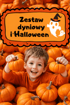Dyniowy i Halloween zestaw PDF dla dzieci - edu - skarbnica.pl