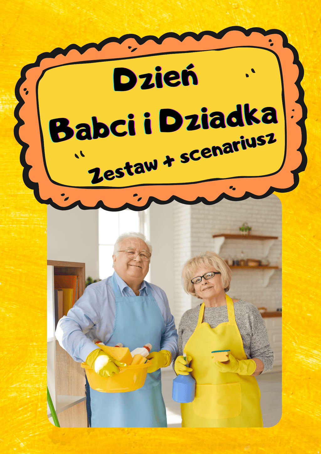 Dzień babci i dziadka zestaw + scenariusz - edu - skarbnica.pl