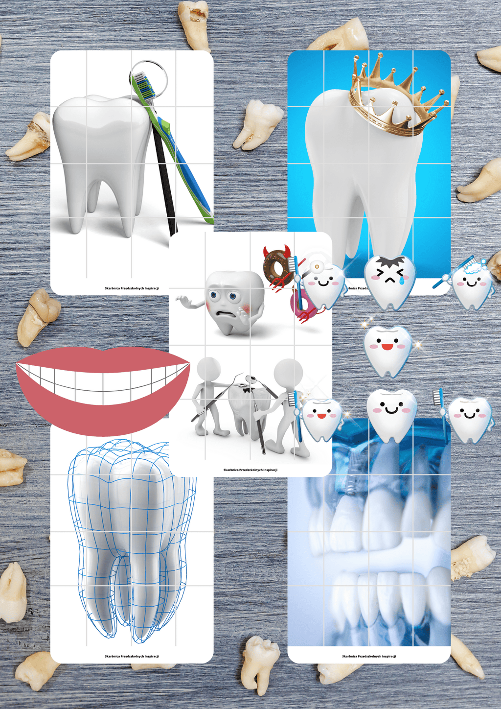 Dzień dentysty zestaw PDF dla dzieci - edu - skarbnica.pl