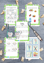 Dzień dentysty zestaw PDF dla dzieci - edu - skarbnica.pl