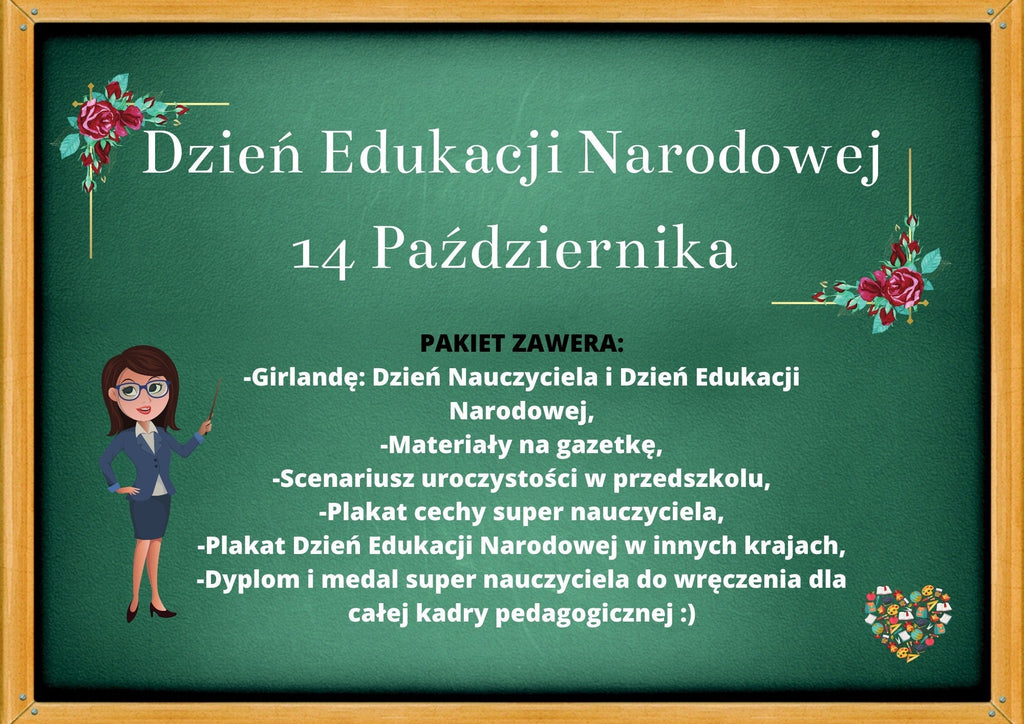 Dzień edukacji narodowej / nauczyciela - edu - skarbnica.pl