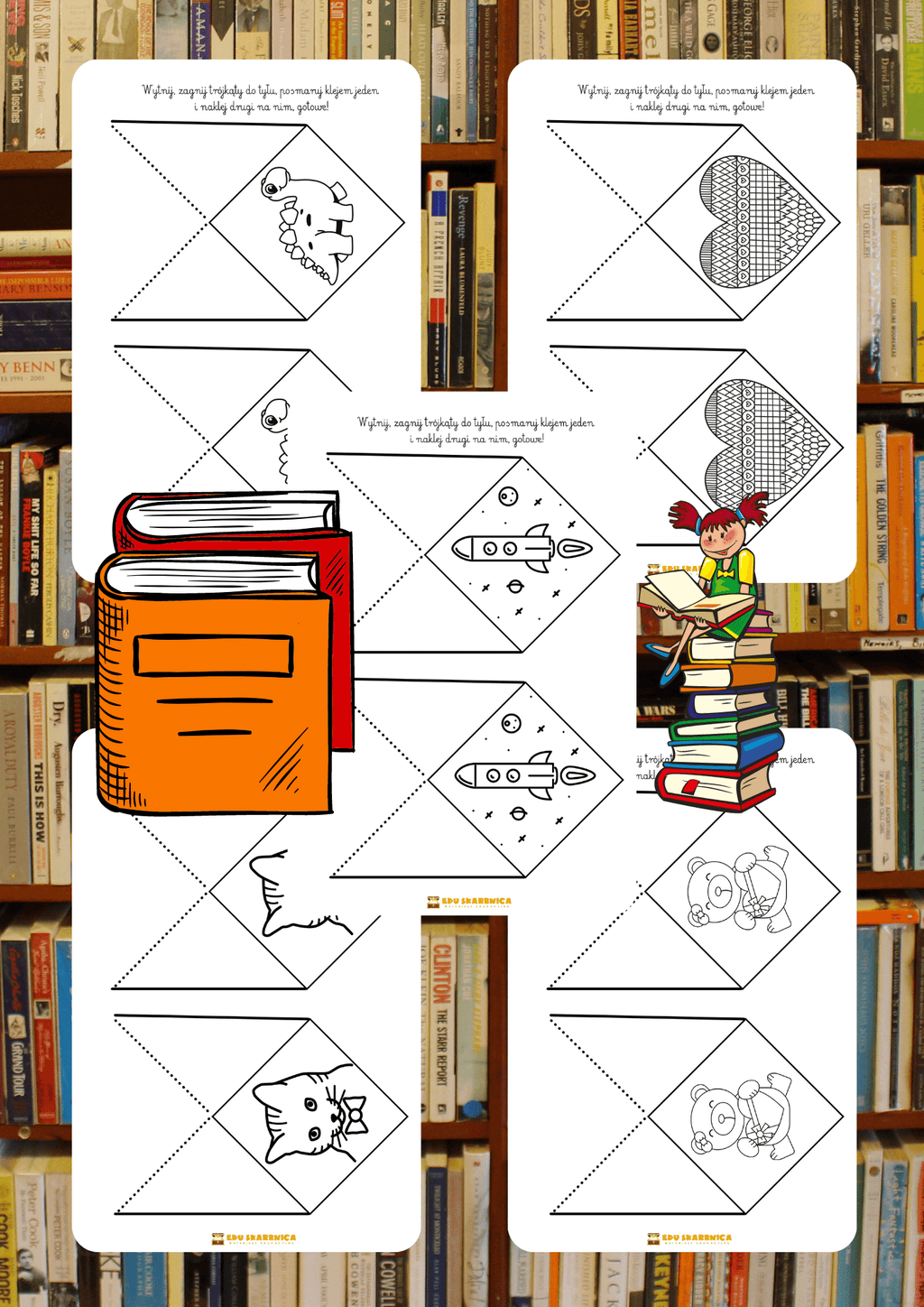 Dzień książki zestaw PDF dla dzieci - edu - skarbnica.pl
