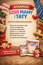Dzień Mamy i Taty - zestaw + scenariusz FAMILIADA - edu - skarbnica.pl