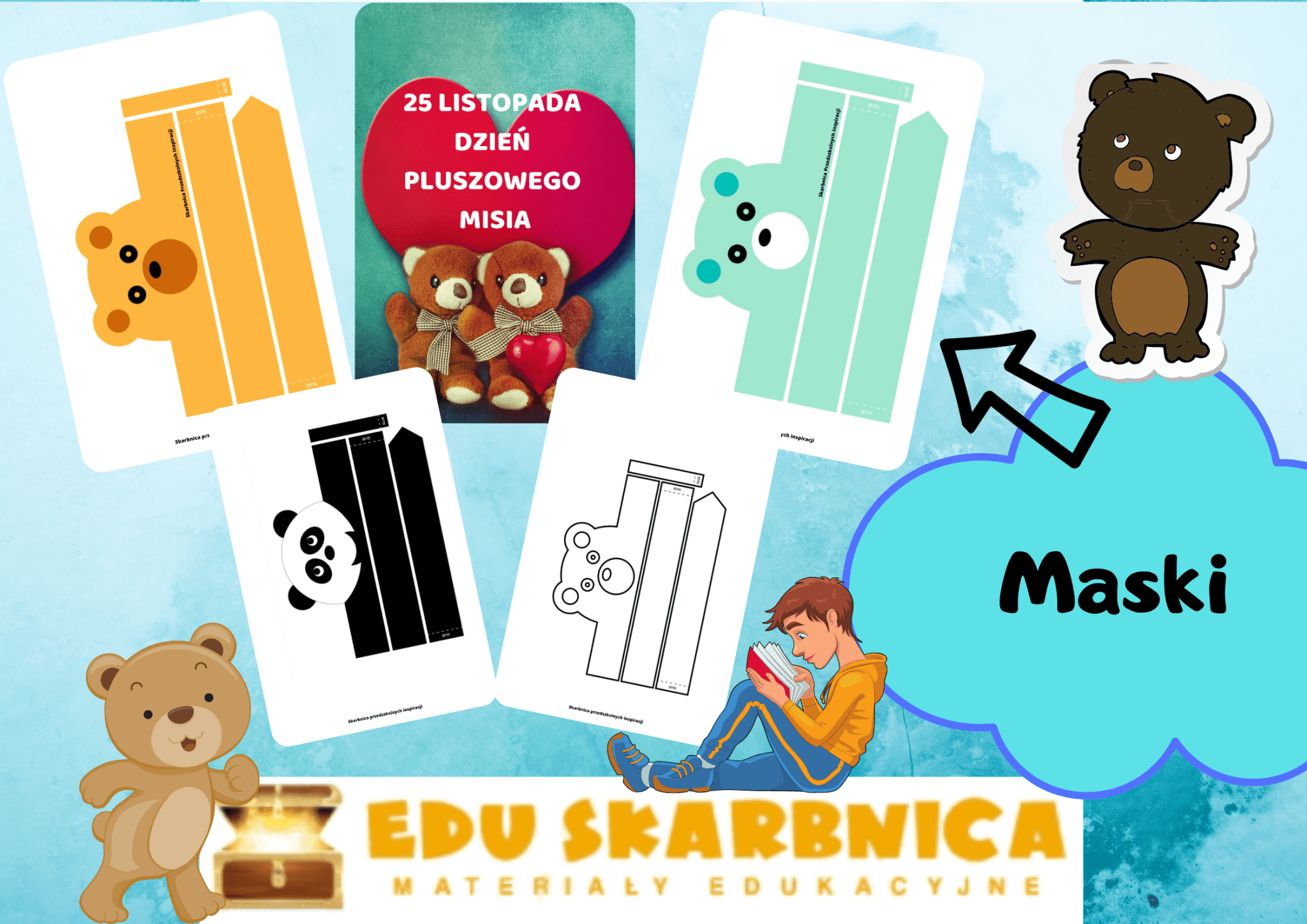 Dzień pluszowego misia (Zestaw + Scenariusz) - edu - skarbnica.pl