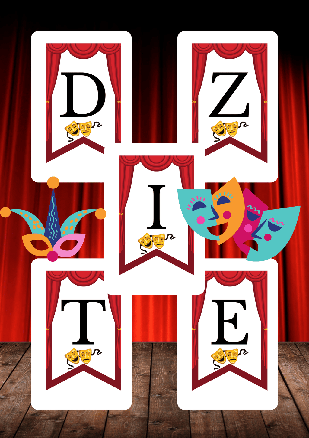 Dzień teatru zestaw PDF dla dzieci - edu - skarbnica.pl