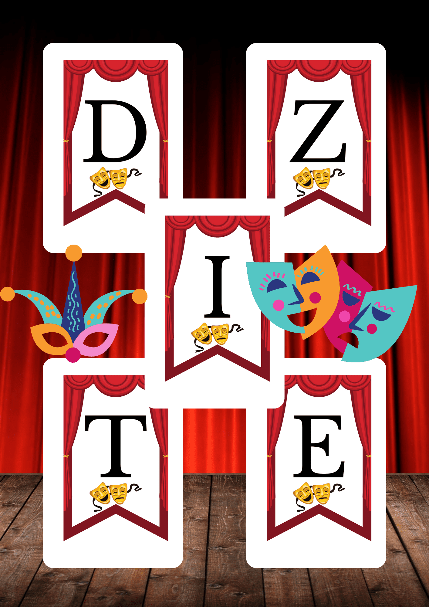 Dzień teatru zestaw PDF dla dzieci - edu - skarbnica.pl