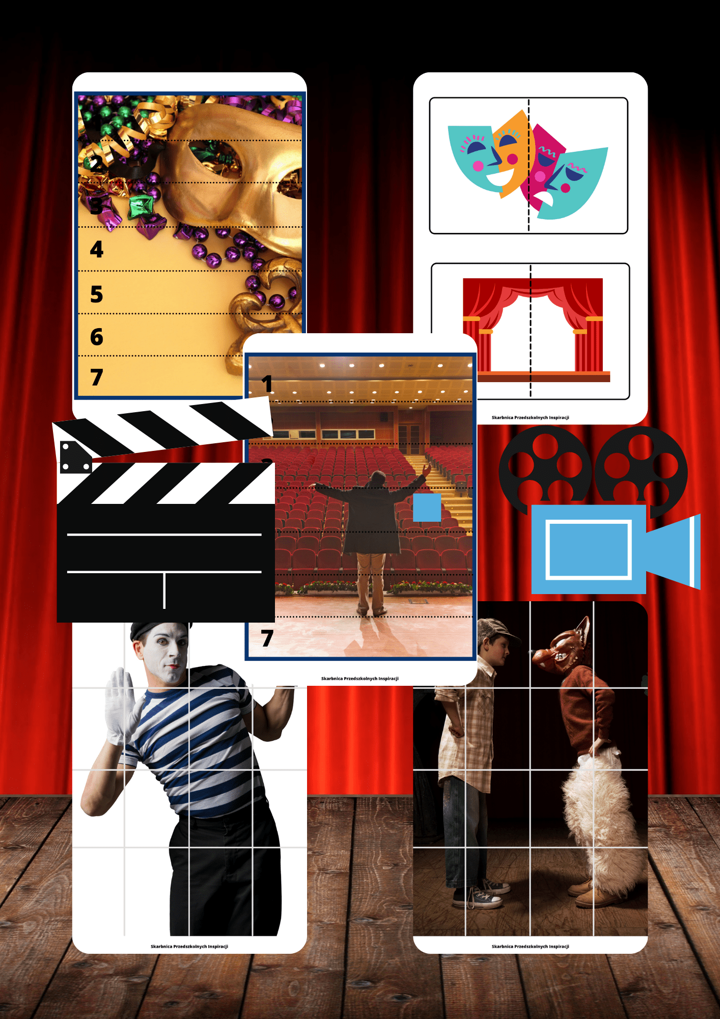 Dzień teatru zestaw PDF dla dzieci - edu - skarbnica.pl