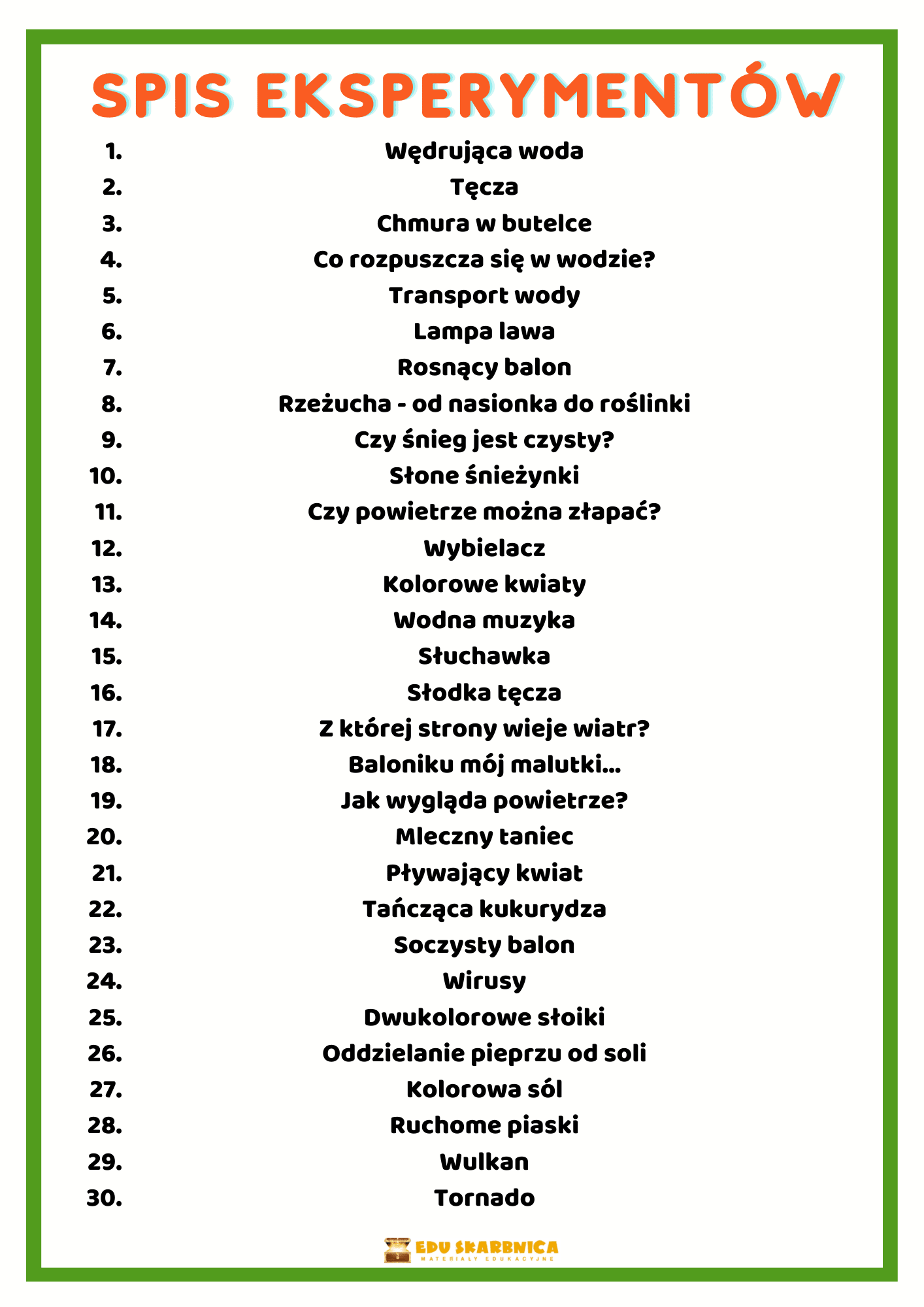 Eksperymenty 1 - 3 lat dla dzieci PDF - edu - skarbnica.pl