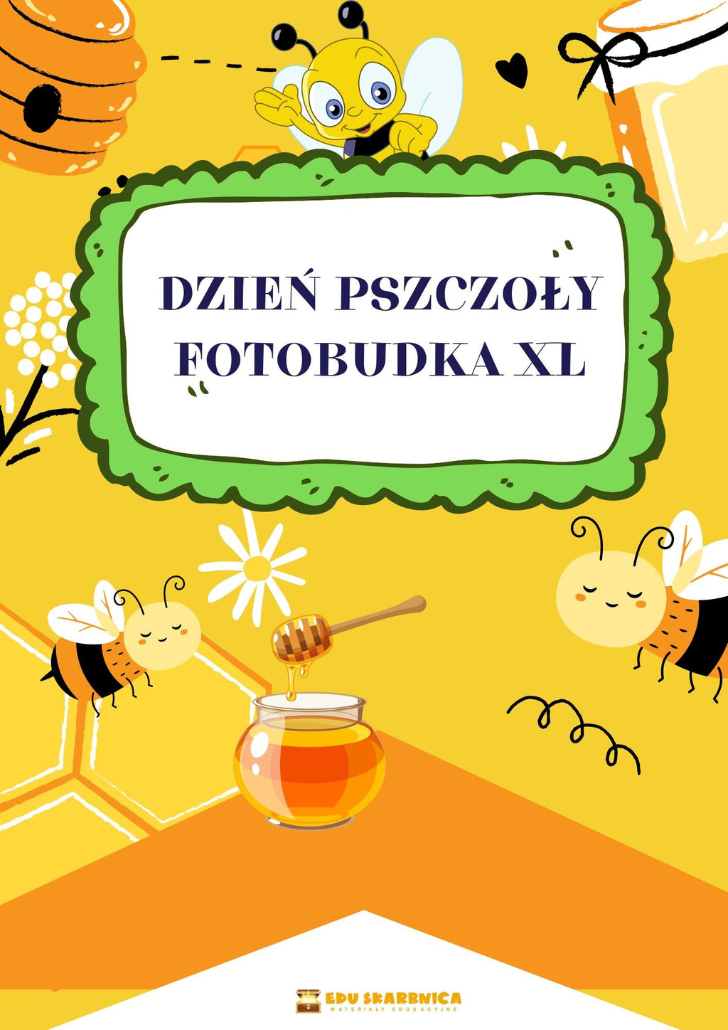 Fotobudka XL dla dzieci PDF - Dzień pszczoły - edu - skarbnica.pl