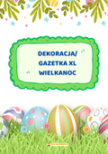 Dekoracja/gazetka XL - Wielkanoc