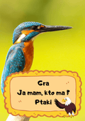 Gra Ja Mam, Kto Ma? – Ptaki PDF - edu - skarbnica.pl