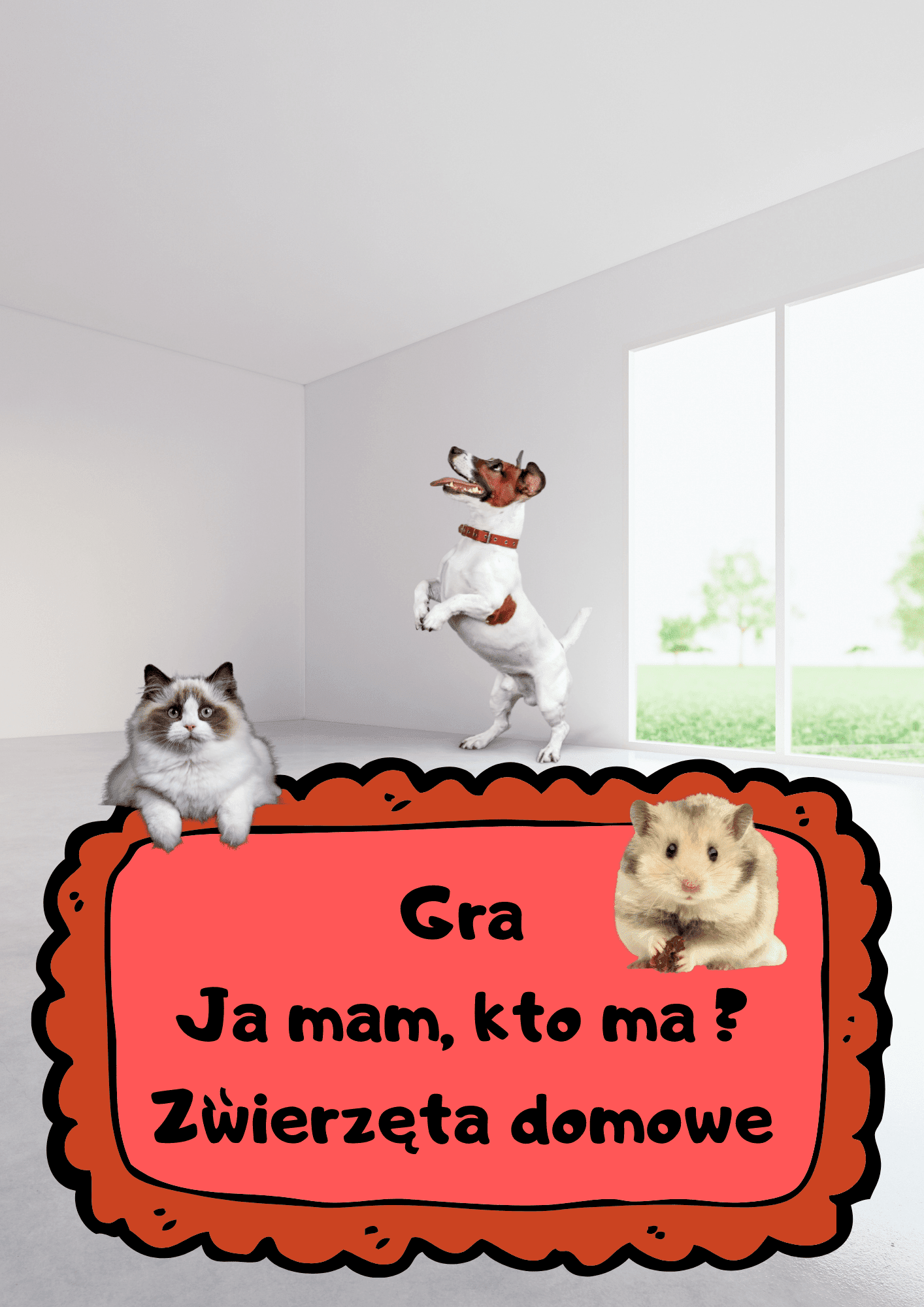 Gra Ja Mam, Kto Ma? – Zwierzęta domowe - edu - skarbnica.pl
