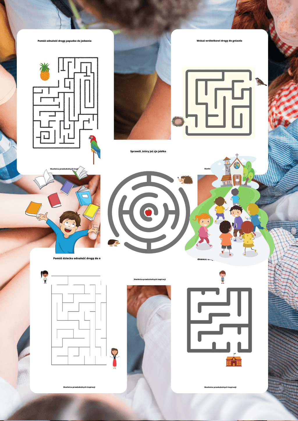 Grupa młodsza zestaw edukacyjny dla dzieci - edu - skarbnica.pl