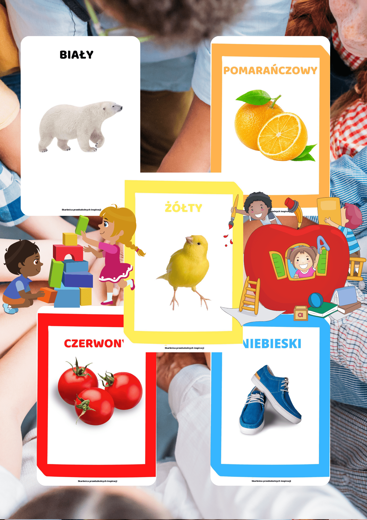Grupa młodsza zestaw edukacyjny dla dzieci - edu - skarbnica.pl