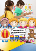 Grupa młodsza zestaw edukacyjny dla dzieci - edu - skarbnica.pl