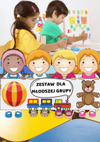 Grupa młodsza zestaw edukacyjny dla dzieci - edu - skarbnica.pl
