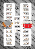 Instrumenty Muzyczne zestaw dla dzieci - edu - skarbnica.pl