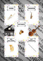 Instrumenty Muzyczne zestaw dla dzieci - edu - skarbnica.pl