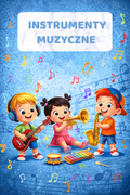 Instrumenty Muzyczne zestaw dla dzieci - edu - skarbnica.pl