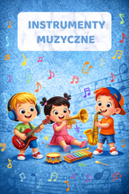 Instrumenty Muzyczne zestaw dla dzieci - edu - skarbnica.pl