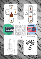 Instrumenty Muzyczne zestaw dla dzieci - edu - skarbnica.pl