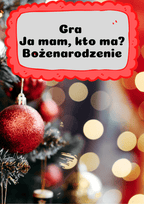 Ja Mam, Kto Ma? – Boże narodzenie - edu - skarbnica.pl