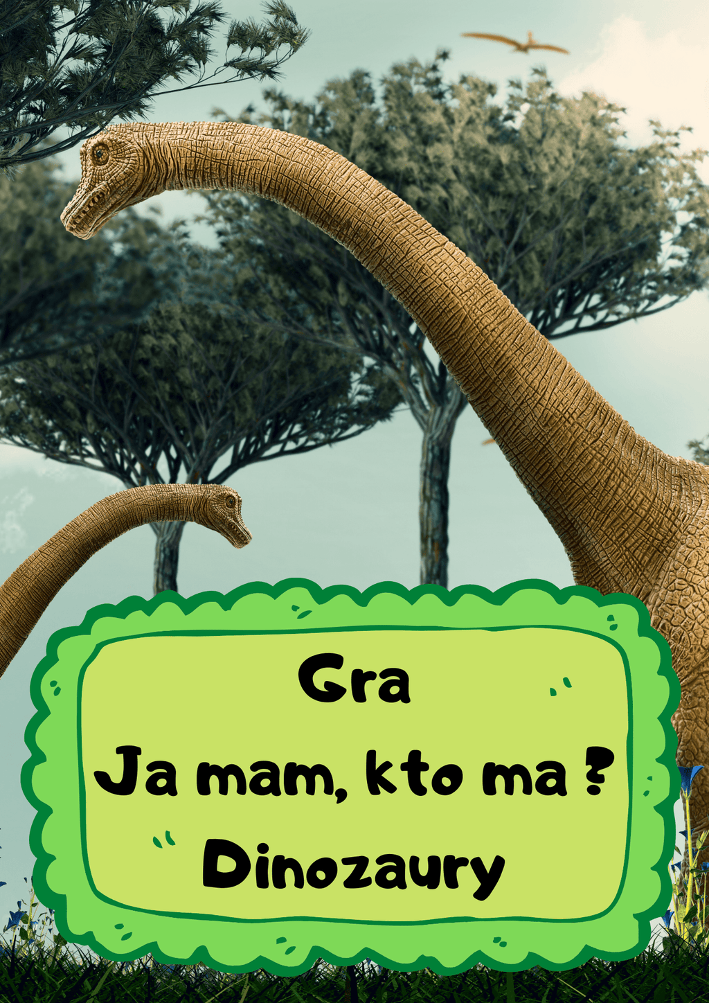 Ja Mam, Kto Ma? – Dinozaury gra PDF - edu - skarbnica.pl
