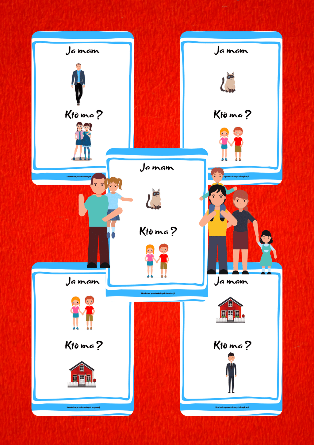Ja Mam, Kto Ma? gra PDF – Rodzina - edu - skarbnica.pl