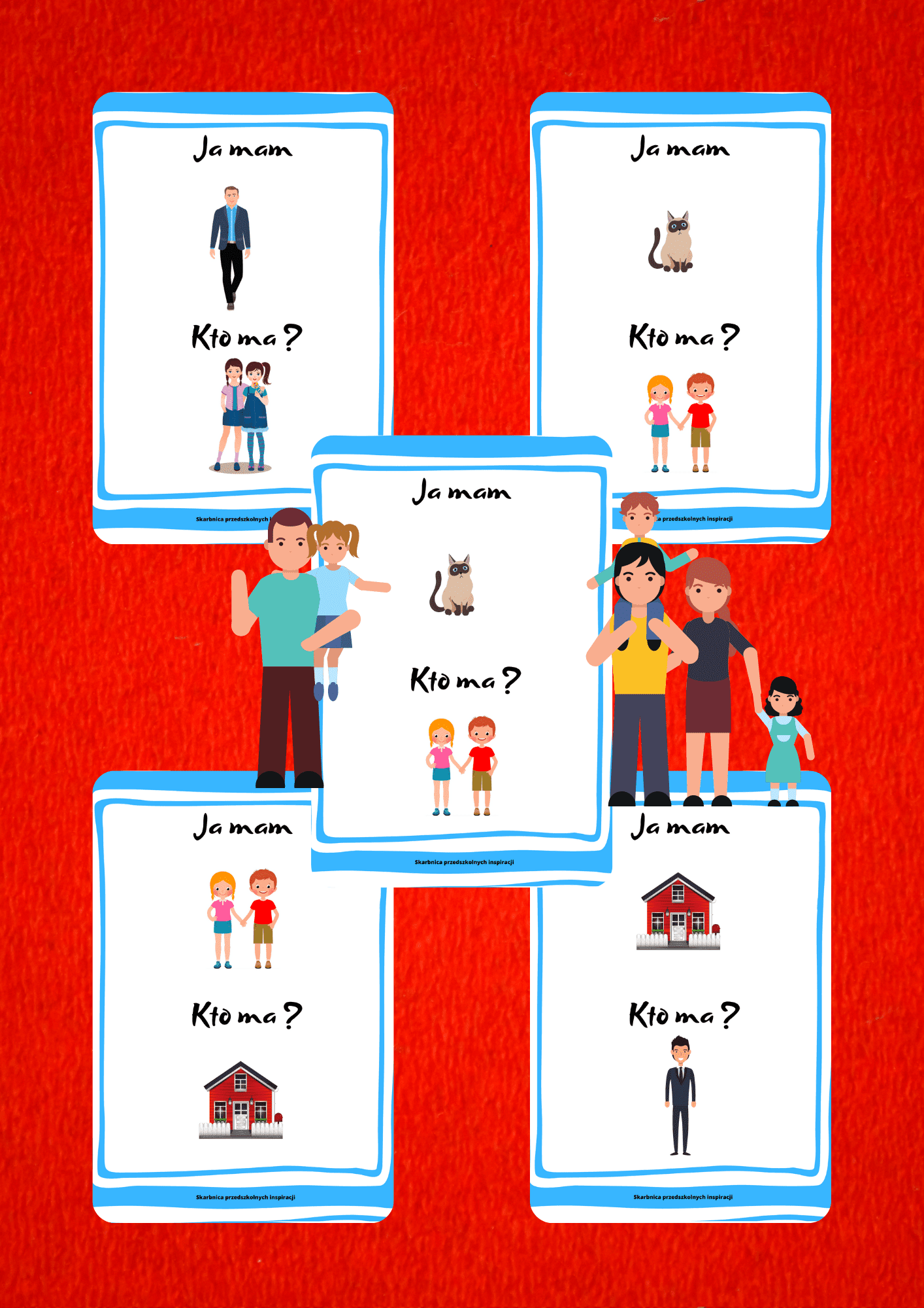 Ja Mam, Kto Ma? gra PDF – Rodzina - edu - skarbnica.pl