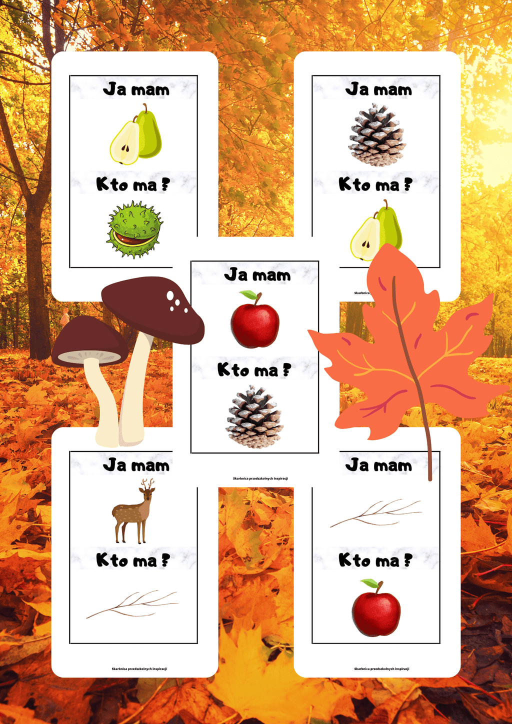 Ja Mam, Kto Ma? – Jesień gra PDF - edu - skarbnica.pl