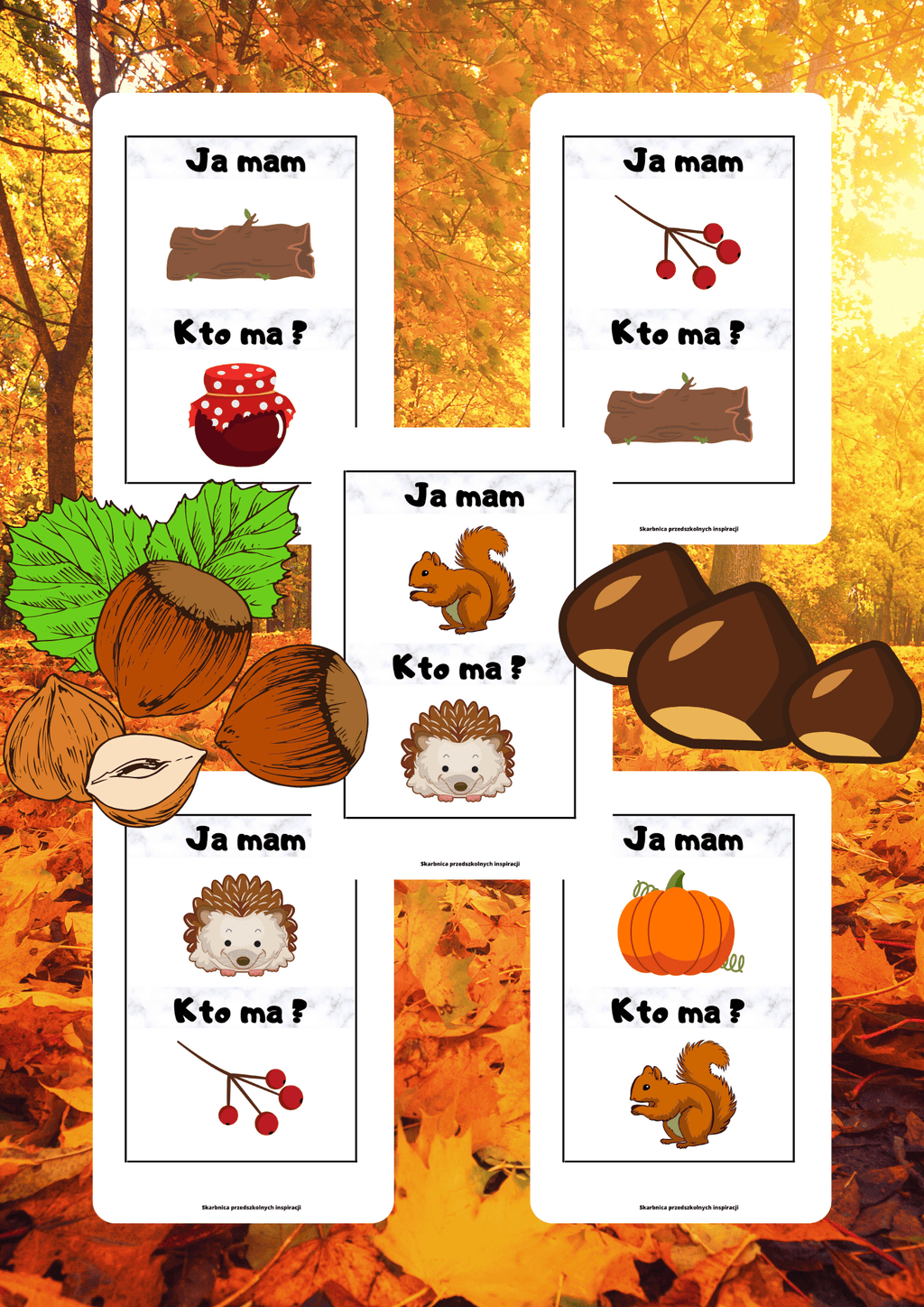 Ja Mam, Kto Ma? – Jesień gra PDF - edu - skarbnica.pl