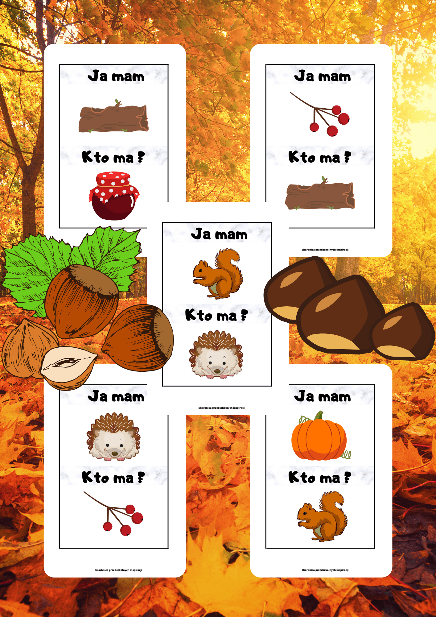 Ja Mam, Kto Ma? – Jesień gra PDF - edu - skarbnica.pl