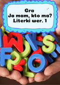 Ja Mam, Kto Ma? – Literki wersja 1 - edu - skarbnica.pl