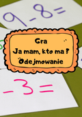 Ja Mam, Kto Ma? – Odejmowanie gra PDF - edu - skarbnica.pl