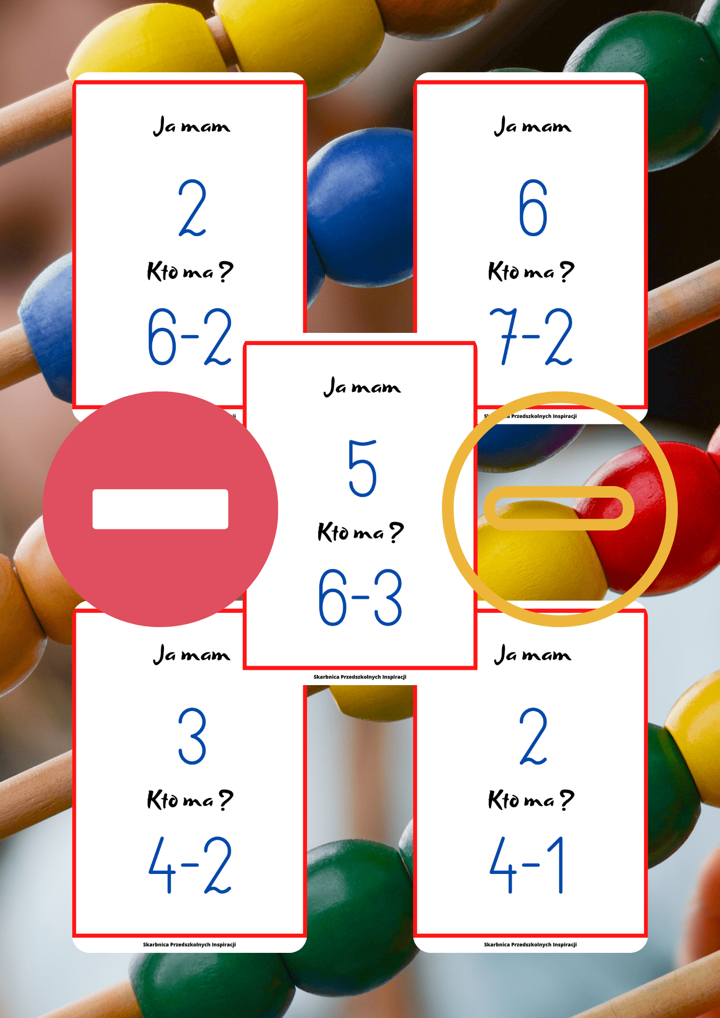 Ja Mam, Kto Ma? – Odejmowanie gra PDF - edu - skarbnica.pl