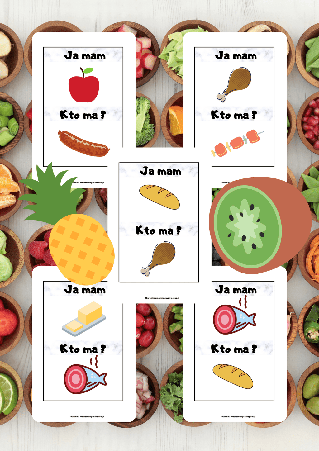 Ja Mam, Kto Ma? – Odżywianie gra PDF - edu - skarbnica.pl