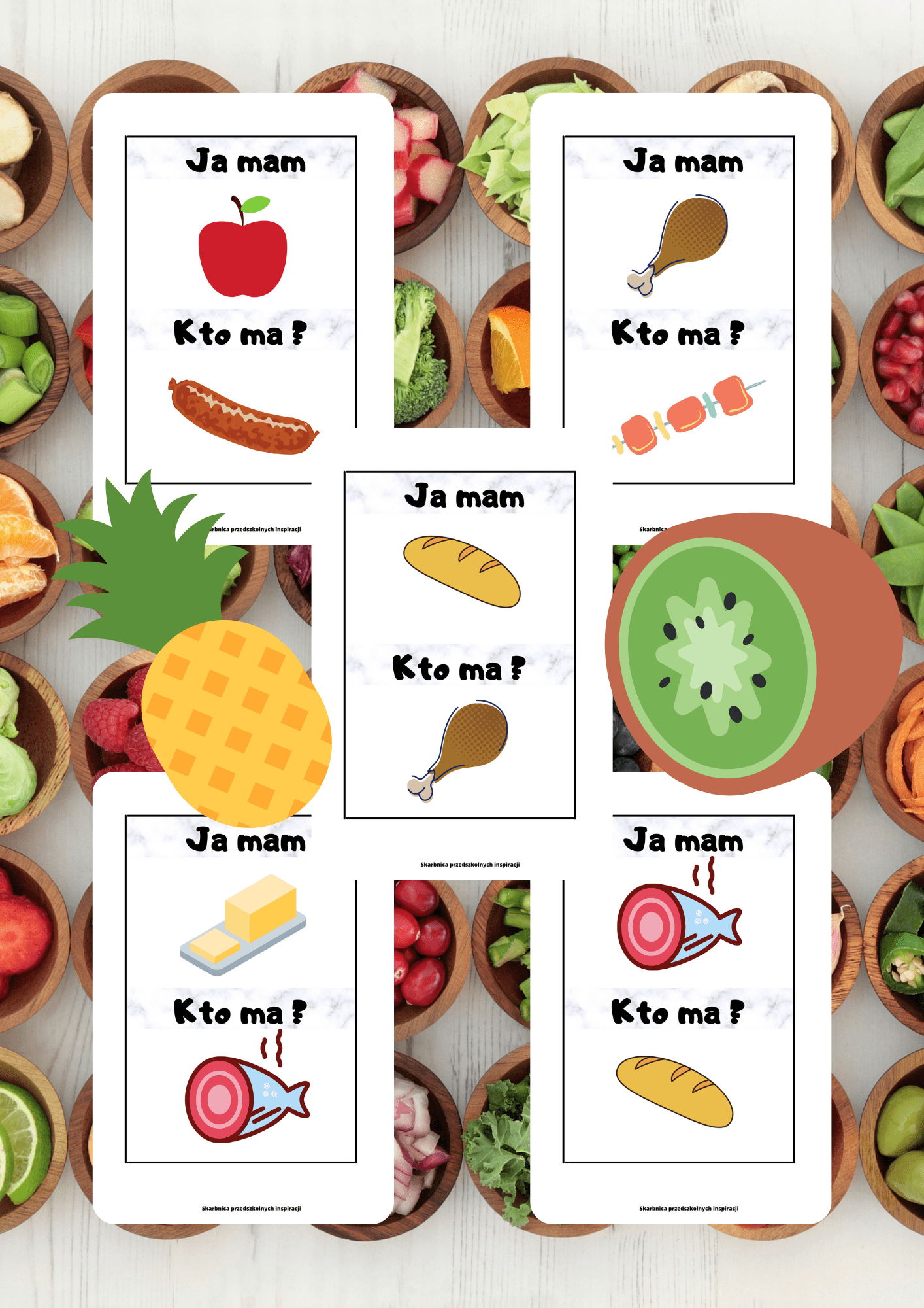 Ja Mam, Kto Ma? – Odżywianie gra PDF - edu - skarbnica.pl