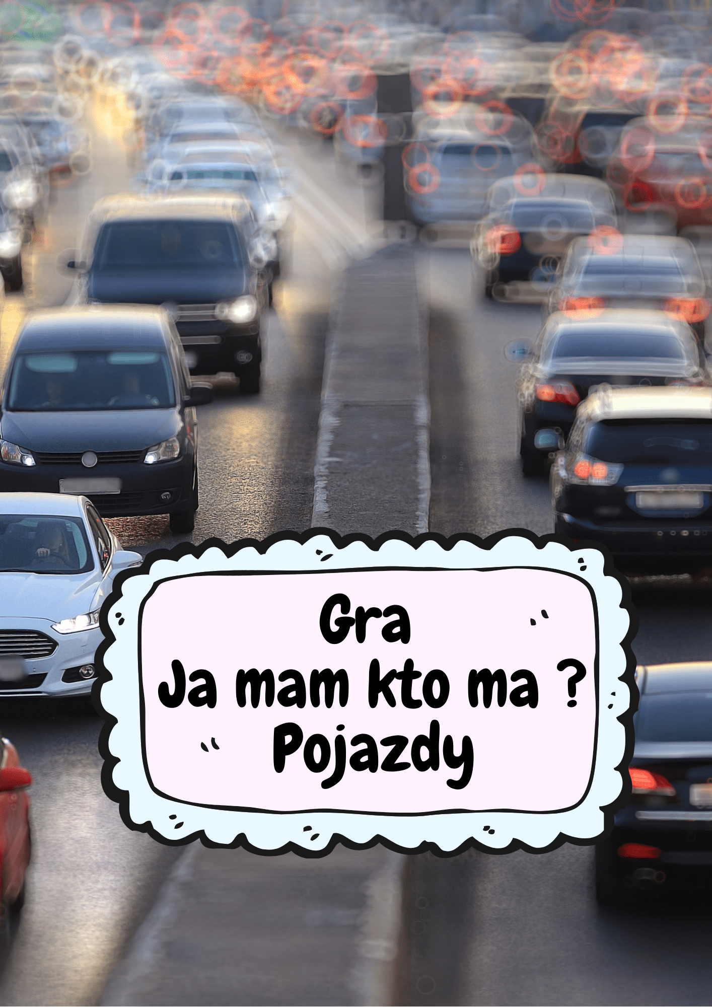 Ja Mam, Kto Ma? – Pojazdy gra PDF - edu - skarbnica.pl