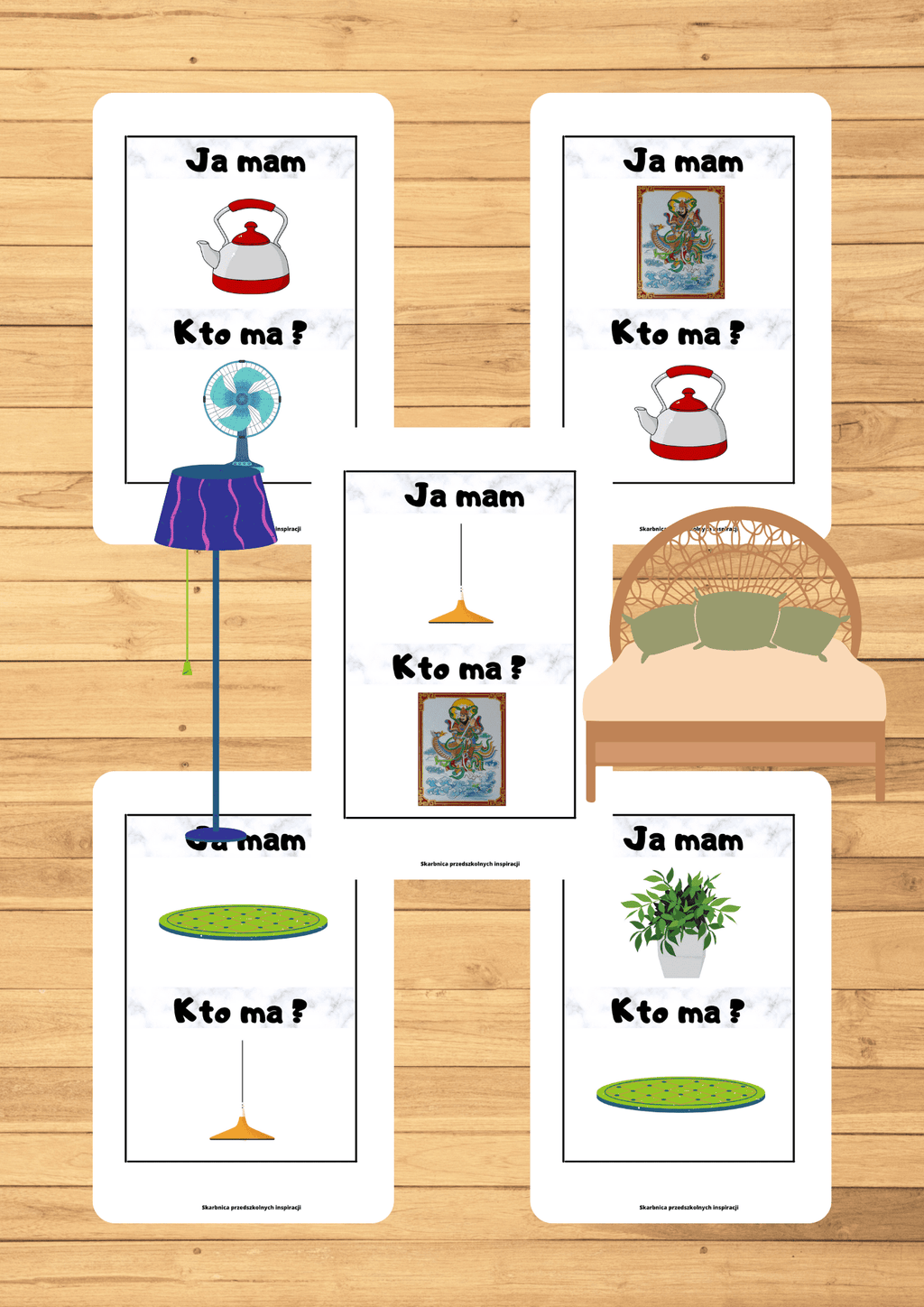 Ja Mam, Kto Ma? – Przedmioty domowe - edu - skarbnica.pl
