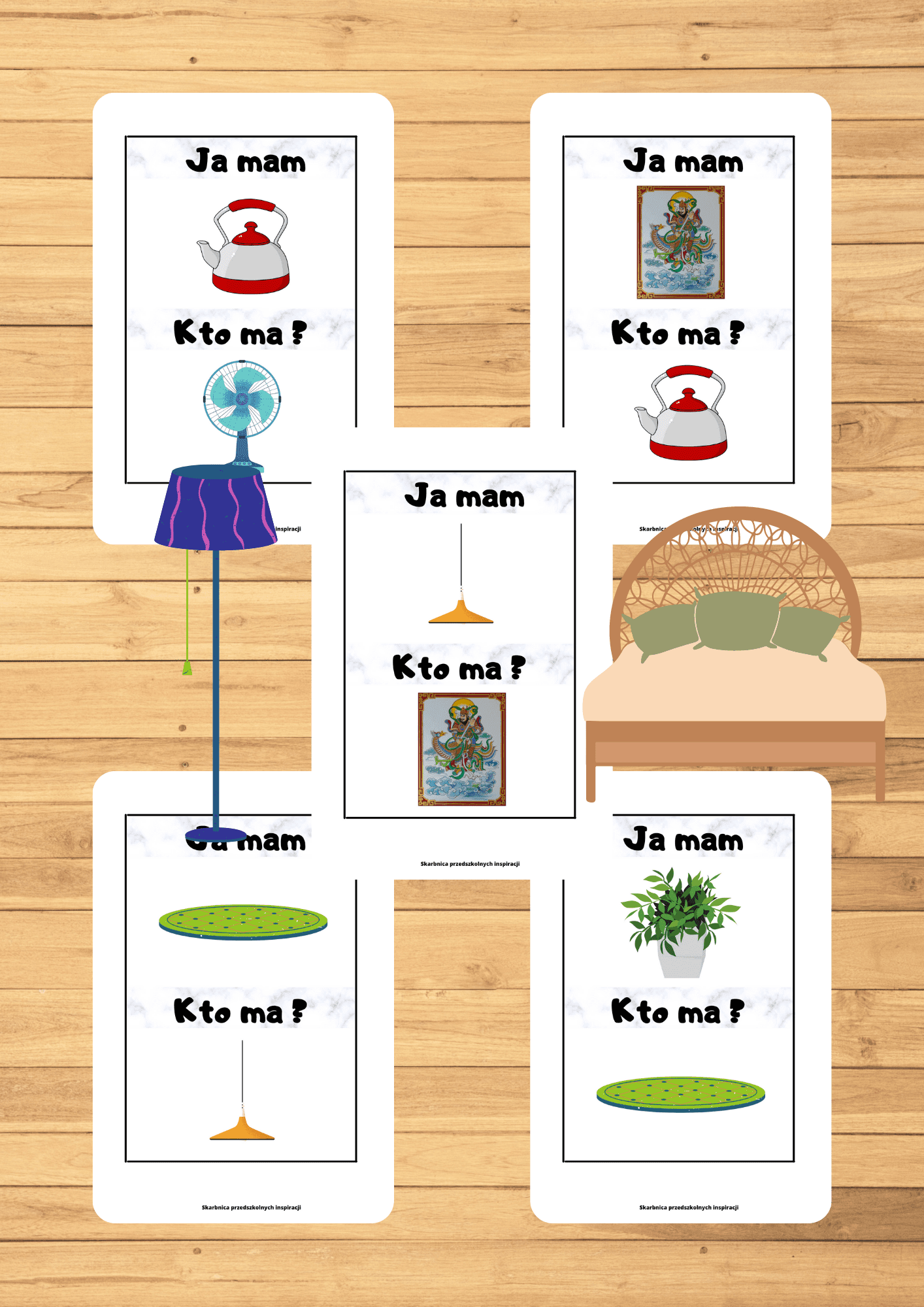 Ja Mam, Kto Ma? – Przedmioty domowe - edu - skarbnica.pl