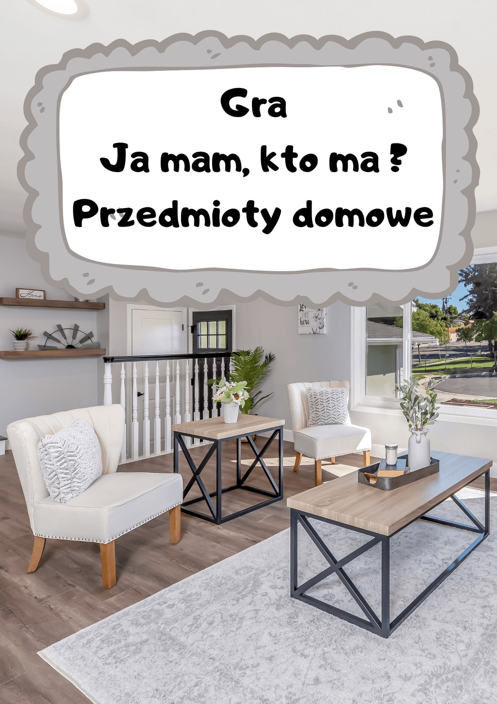 Ja Mam, Kto Ma? – Przedmioty domowe - edu - skarbnica.pl